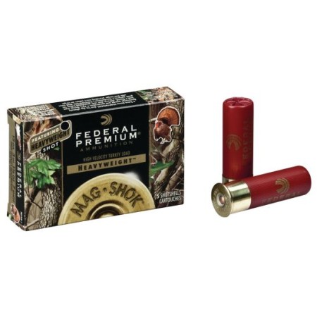 Federal Mag-Shok Heavyweight 3" 12 Gauge Ammo 5, 10/box - PHT1935