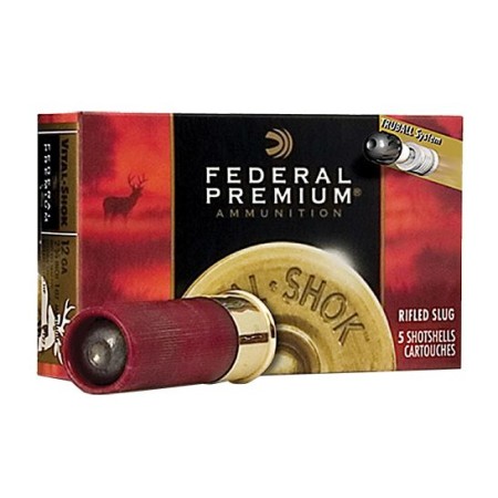 Federal Premium Vital-Shok TruBall 3" 12 Gauge 1 oz Shotshell, 5/box - PB131RS