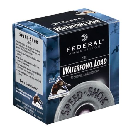 Federal Speed-Shok 2.75" 20 Gauge Ammo 4, 25/box - WF2084