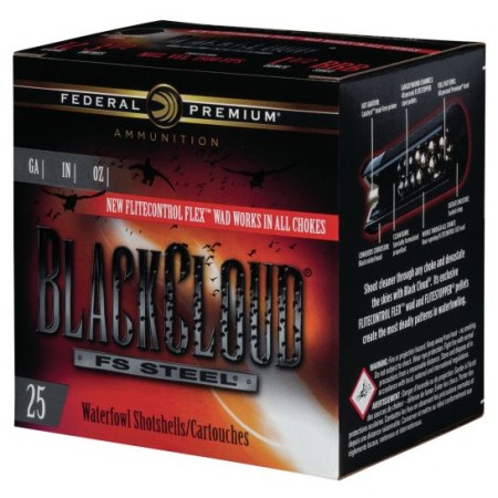 Federal Black Cloud FS Steel 3" 20 Gauge Ammo 1, 25/box - PWBX209 1