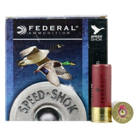Federal Speed-Shok 2.75" 12 Gauge Ammo 6, 25/box - WF145 6