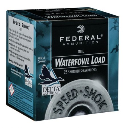 Federal Speed-Shok 2.75" 12 Gauge Ammo 2, 25/box - WF145 2