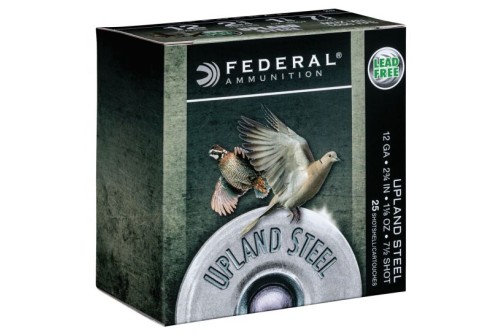 Federal Upland Steel 2.75" 12 Gauge Ammo 7-1/2, 25/box - USH1275