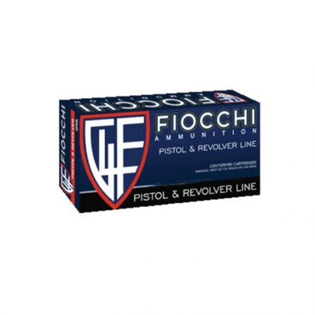 Fiocchi Pistol Shooting Dynamics Handgun Ammunition .44 Mag 200 gr SJHP 1475 fps 50/box, 44B500 USA