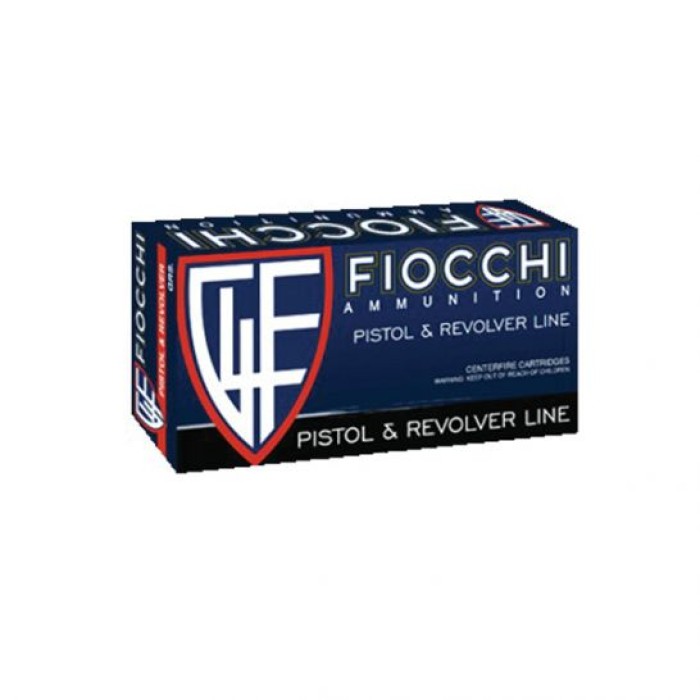 Fiocchi Defense Dynamics .44 Magnum 200 Grain SJHP Brass Cased Pistol Ammo, 50 Rounds, 44B500