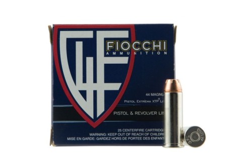 Fiocchi Extrema 240 gr XTP Hollow Point .44 Rem Mag Ammo, 25/box - 44XTP25