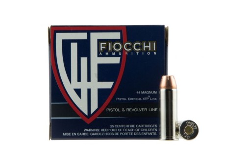 Fiocchi Extrema 200 gr XTP Hollow Point .44 Rem Mag Ammo, 25/box - 44XTPB25