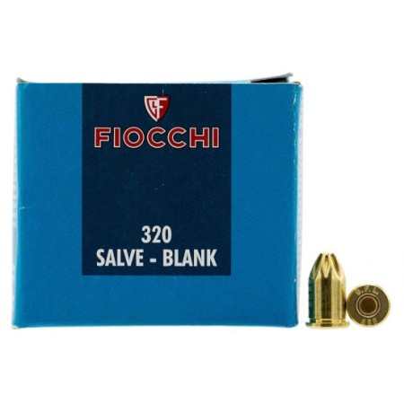 Fiocchi Pistol Blank, Fio 320blank  32 Rimmed Rev          50rds