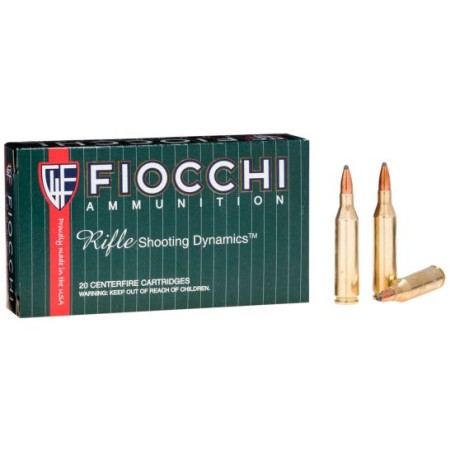 Fiocchi Shooting Dynamics 80 gr Barnes Tipped TSX .243 Win Ammo, 20/box - 243TTSX