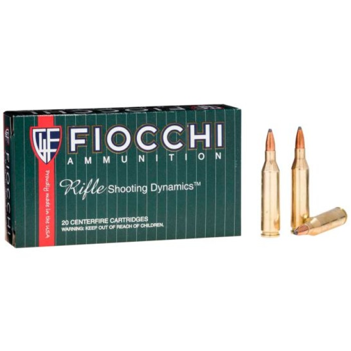 Fiocchi Shooting Dynamics 80 gr Barnes Tipped TSX .243 Win Ammo, 20/box - 243TTSX