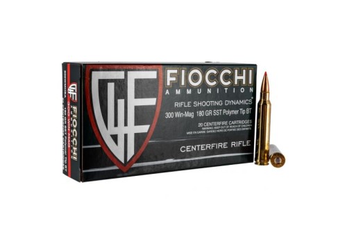 Fiocchi Extrema Rifle Line 180 gr SST Polymer Tip BT .300 Win Mag Ammo, 20/box - 300WMHSA