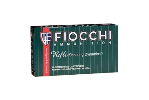 Fiocchi Rifle Shooting Dynamics 165 gr Boat Tail Soft Point Interlock .308 Win Ammo, 20/box - 308D