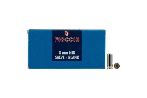 Fiocchi 8mm Blank Ammo, 50 Rounds - 8MMBLANK