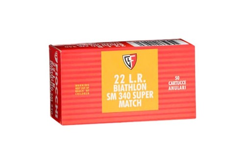 Fiocchi Exacta Super Match 40 gr Round Nose .22lr Ammo, 50/box - 22SM340