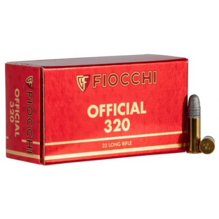 Fiocchi Exacta Super Match 40 gr Round Nose .22lr Ammo, 50/box - 22SM320