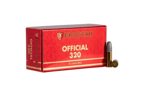 Fiocchi Exacta Super Match 40 gr Round Nose .22lr Ammo, 50/box - 22SM320