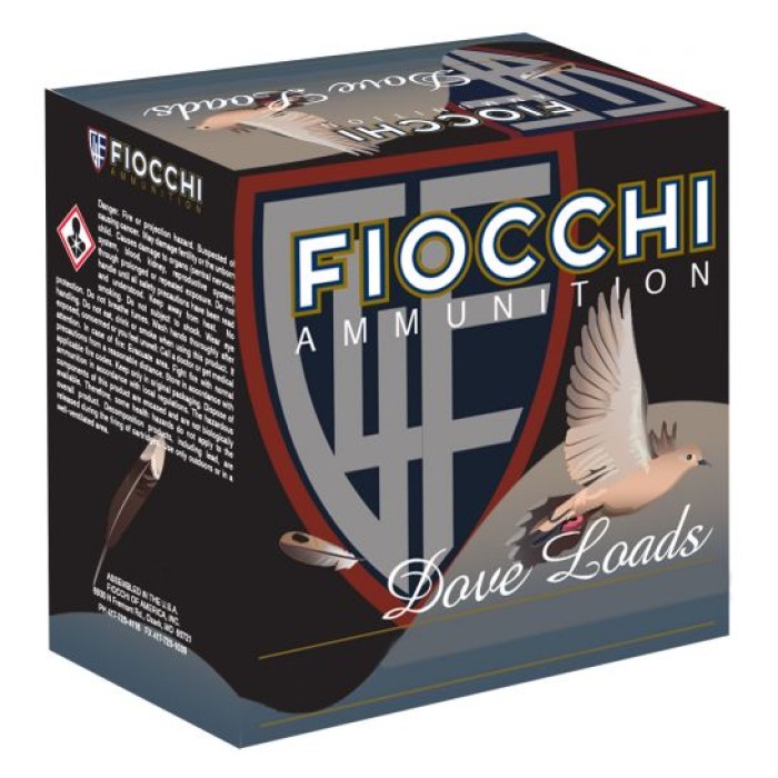 FIOCCHI Dove & Quail 16 Gauge 2.75in #8 Bulk Ammo, 250 Round Case (16GT8-CASE)