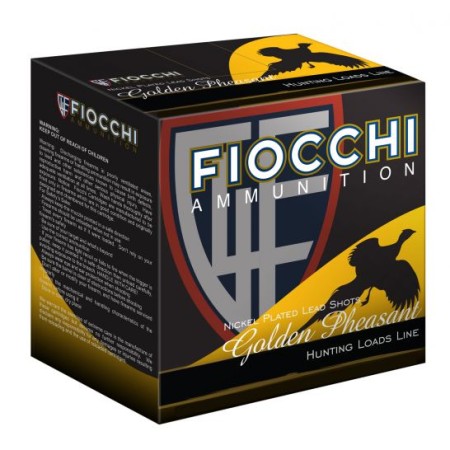 FIOCCHI Golden Pheasant 20 Gauge 2.75in #6 Bulk Ammo, 250 Round Case (20GP6-CASE)