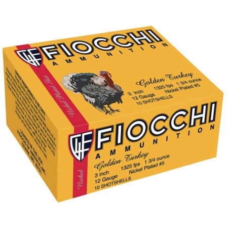 Fiocchi Extrema Golden Turkey 3" 12 Gauge Ammo, 10/box - 123TRKC5