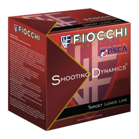 Fiocchi Shooting Dynamics Semi-Auto Friendly 2.75" 12 Gauge Ammo, 25 Rounds - 12SD78H75