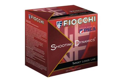 Fiocchi Shooting Dynamics Semi-Auto Friendly 2.75" 12 Gauge Ammo, 250 Rounds - 12SD78H8