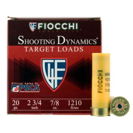 FIOCCHI Shooting Dynamics 20ga 2 3/4 7/8oz    #9 20SD9