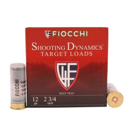 Fiocchi Shooting Dynamics 2.75" 12 Gauge Ammo, 250 Rounds - 12SD249