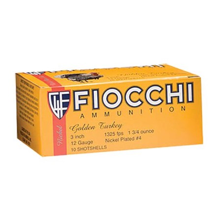 Fiocchi Extrema Golden Turkey 3" 12 Gauge Ammo 6, 10 Rounds - 123TRKC6