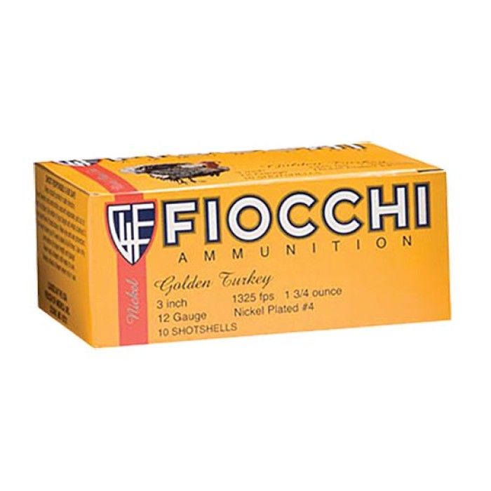 Fiocchi Extrema Golden Turkey 3" 12 Gauge Ammo 6, 10 Rounds - 123TRKC6