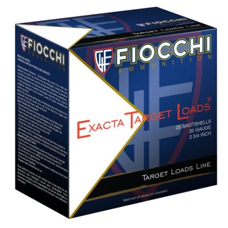 FIOCCHI Low Recoil 20 Gauge 2.75in #7 Bulk Ammo, 250 Round Case (20SLR7-CASE)