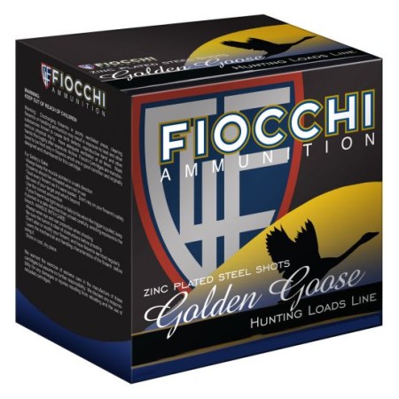 Fiocchi Extrema Golden Goose 3.5" 12 Gauge Ammo BBB, 250 Rounds - 1235GG3B