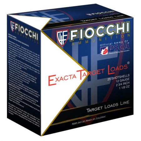 Fiocchi Steel Target 12 GA, 2-3/4in. 1-1/8oz. #7 Shot - 250 Rounds [MPN: 12S1187]