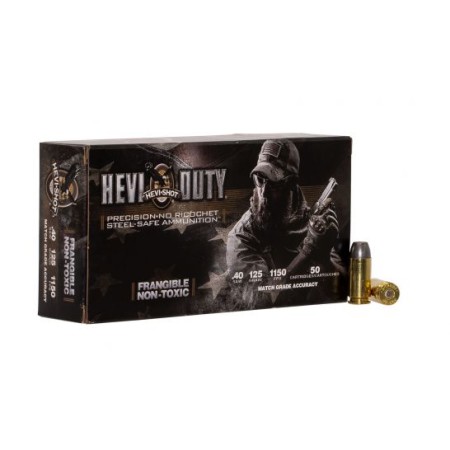 Hevishot Hevi-duty, Hevi 99040 Hevi Duty 40sw  125gr    50/10