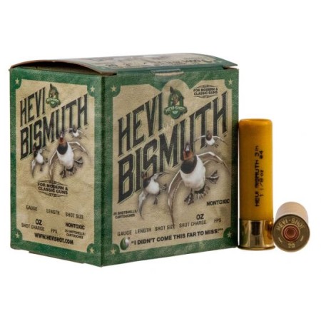 Hevi-Shot Hevi-Bismuth Waterfowl 3.5" 10 Gauge Ammo 1, 25/box - 15501