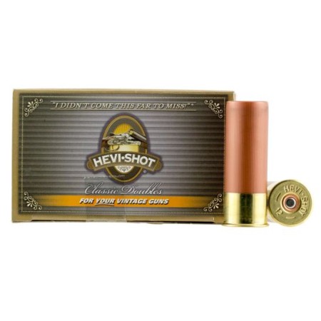 Hevi-Shot Classic Doubles 2.75" 12 Gauge Ammo 4, 10/box - 12014