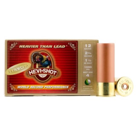 Hevi-Shot Hevi-13 2.75" 12 Gauge Ammo 4, 5/box - 42734