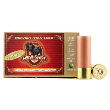 Hevi-Shot Hevi-13 2.75" 12 Gauge Ammo 6, 5/box - 42736