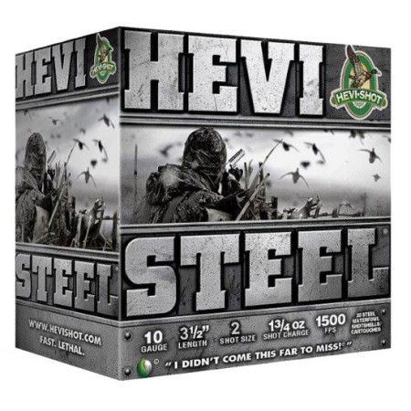 Hevi-Shot Hevi-Steel 3.5" 10 Gauge Ammo 2, 250 Rounds - 61002