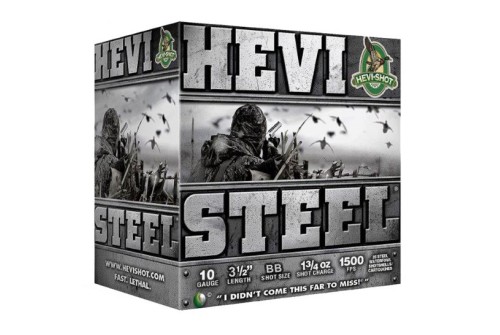 Hevi-Shot Hevi-Steel 3.5" 10 Gauge Ammo BB, 25/box - 61088