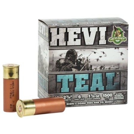 Hevi-Shot Hevi-Steel 2.75" 12 Gauge Ammo 6, 250 Rounds - 61226