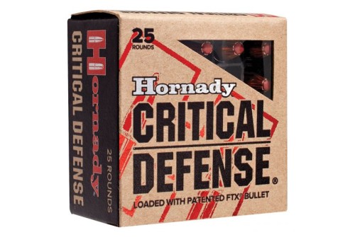 Hornady Critical Defense 60 gr Flex Tip Expanding .32 ACP Ammo, 25/box - 90063