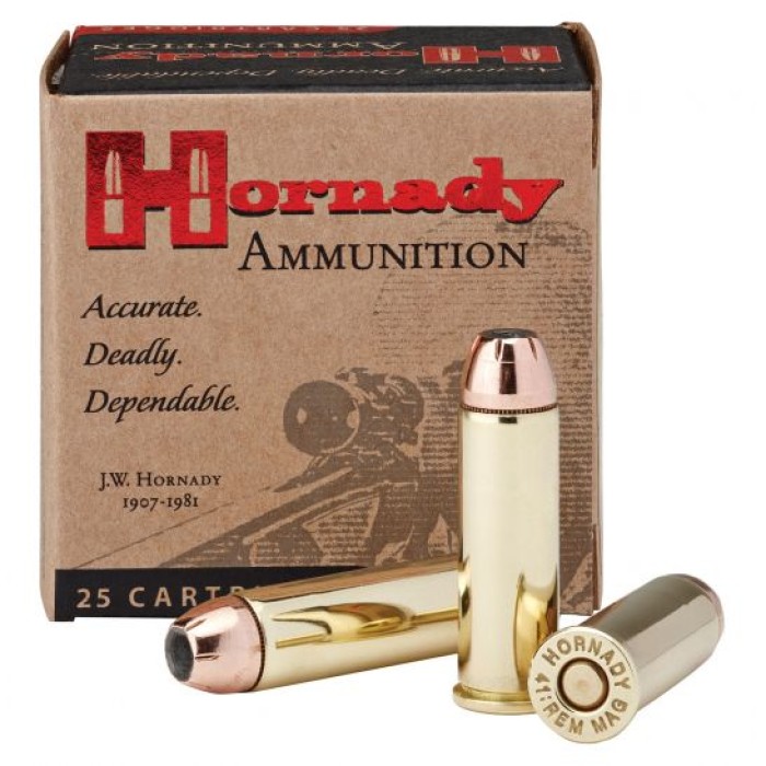 HORNADY Custom 41 Rem. Mag 210Gr XTP 20Rd Box Ammo (9077)