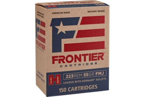 Hornady Frontier 55 gr Full Metal Jacket .223 Rem Ammo, 150/box - FR1015