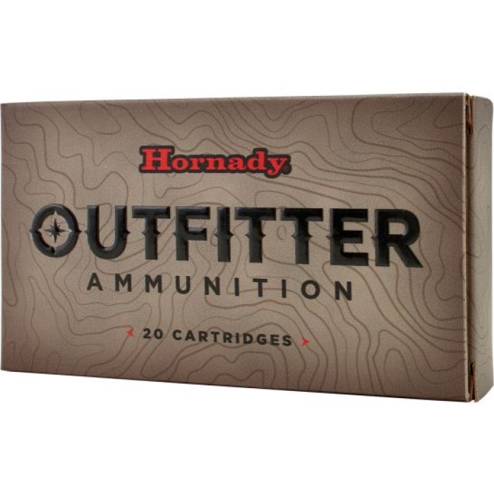 Hornady Outfitter 130 gr GMX - Copper Alloy Expanding .270 WSM Ammo, 20/box - 80557