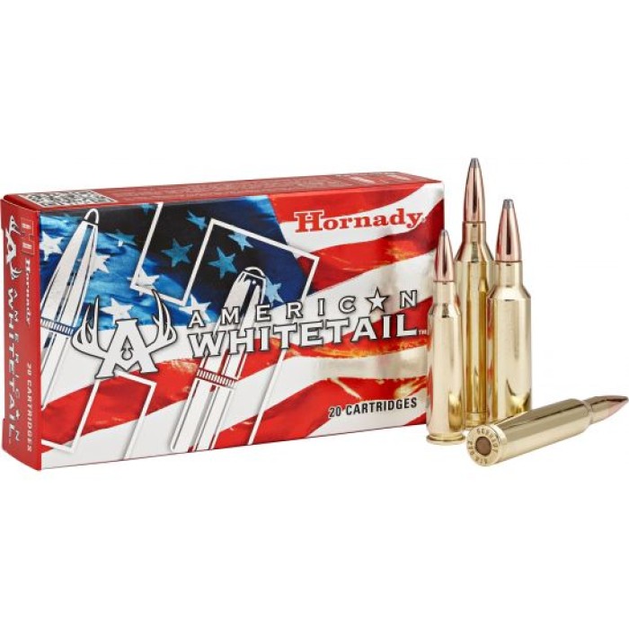 Hornady American Whitetail 165 gr Interlock RN .300 WSM Ammo, 20/box - 82204