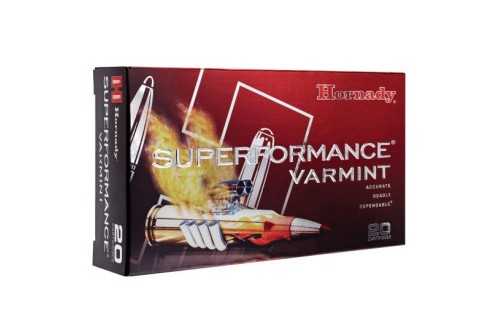 Hornady Superformance Varmint 24 gr NTX .204 Ruger Ammo, 20/box - 83209