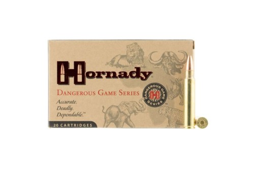 Hornady Dangerous Game 300 gr Solid .375 H&H Mag Ammo, 20/box - 82322