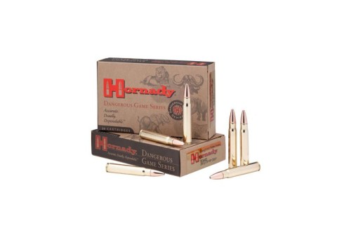 Hornady Dangerous Game .376 Steyr 270 grain InterLock SP - Recoil Proof Brass Cased Centerfire Rifle Ammo, 20 Rounds, 8237