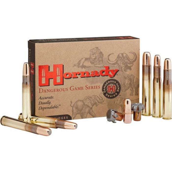 Hornady Dangerous Game 500 gr DGX Bonded .458 Win Mag Ammo, 20/box - 85834
