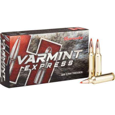 Hornady Varmint Express 87 gr V-Max Polymer Tip 6mm Crd Ammo, 20/box - 81393